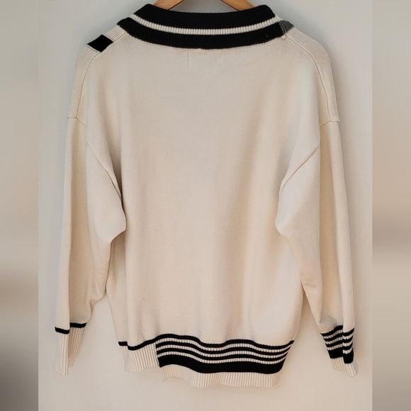 Chicerro uneven hem and embroidered sweater - Picture 2 of 3